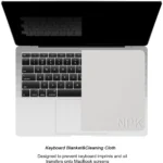 Notebook Palm Keyboard Blanket Cover Microfiber Dustproof Protective Film Laptop Screen Cleaning Cloth MacBook Pro 13/15/16 Inch - Image 3