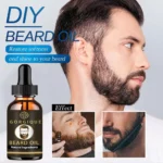 Men Natural Beard Growth Oil Moisturizing Smoothing Hair Growth Tools Dashing Gentlemen Beard Oil Conditioner Beard Care - Image 3