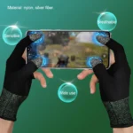 2pcs Finger Thumb Sleeve Gloves For Gamer Non-scratch Portable Mobile Gaming Gloves Gaming Accessories Comfortable Sweat Proof - Image 6