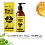 East Moon 2in1 Beard Shampoo and Care Lotion for Men Strengthens Beard Roots Nourishes Thickens Cleans and Moisturizes - Image 6