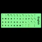 For Laptop PC Luminous Keyboard Sticker Letter Protective Film Alphabet Layout Spanish/English/Russian/Arabic/French Language - Image 3