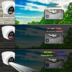 4K 8MP 5MP 4MP POE Surveillance Camera IP Onvif H.265 48V Audio Dome HD Color Night Vision CCTV Video Security Camera For NVR - Image 3