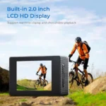 4K Ultra HD Action Camera 3MP 900mAh Underwater Waterproof Case Outdoor Sports Helmet Video Recording Cameras With 2.0 HD Screen - Image 2