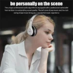 P47 Foldable Wireless Bluetooth 50 HIFI Stereo Bass Headphones for Music Gaming Kids Girls Smartphone Audio Earphones Device - Image 6