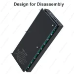 8*18650 Battery DIY Power Bank Case Charge Storage Box Dual USB Type C Battery Holder Box PD QC3.0 Quick Charge For SmartPhones - Image 4