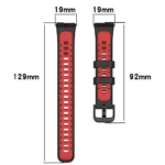 For Huawei Band 8 Silicone Watch Strap Two-Color Breathable Smart Watchband Replacement Bracelet Smart Watch Accessories - Image 6