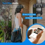 V380 Pro WiFi IP Camera Outdoor 12MP 6K Triple Lenses Triple Screens Security Video Monitor Night Vision Waterproof CCTV Cameras - Image 4