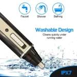 4in1 Rechargeable Nose Trimmer Beard Trimmer for Men Ear Eyebrow Nose Hair Trimmer for Nose and Ear Hair Removal Clean Machine - Image 5