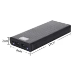 DIY 8*18650 Battery Power Bank Case Charge Storage Box 5V Dual USB Type C Battery Holder Box PD QC3.0 Fast Charge For SmartPhone - Image 6