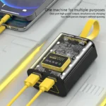 3*18650 Battery Charger Case DIY Power Bank Box Fast Charge 5V 2A Double USB Output Battery Storage Box With LED Night Light - Image 3