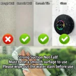 Portable Wireless Bluetooth Speaker LED IPX4 Waterproof Loudspeaker Outdoor Bathroom Large Suction Cup Mini Stereo Sound Box - Image 4