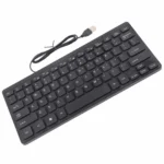 Mini Keyboard Mini Keyboard USB Wired Waterproof Multimedia Kaypad Portable Laptop Accessories K1000 USB Keyboard Wired Keyboard - Image 4