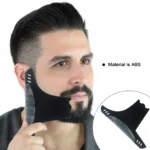 Men Beard Styling Template Stencil Beard Comb Men Beard Shaping Tool Modeling Ruler Shaping Styling Trimming Moustache Barber - Image 4