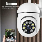 A7 Wireless Monitoring Camera 360 degree intercom 1080P Home Security Camera Remote HD Night Vision Camera Monitor Smart Home - Image 2