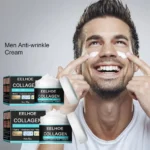 Men Facial Cream Anti Aging Collagen Cream Anti Wrinkle Firming Skin Moisture Whiten Fade Lines Hyaluronic Acid Face Care Serum - Image 5