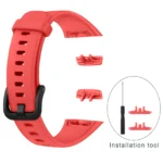 Soft TPU Strap For Huawei Band 6/Band 6 Pro Strap Sport Bracelet Adjustable Watchband For Huawei Honor Band 6 Wristband - Image 3