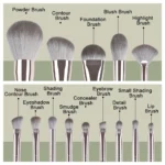 JTFIL Makeup Brushes Soft Fluffy Makeup Tools Cosmetic Powder Eye Shadow Foundation Blush Blending Beauty Make Up Brush Beauty - Image 2