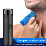 Men Mini Electric Shaver Automatic Razor Trimmer Portable Beard Knife Shaver Rechargeable Razor Travel Car Mini Shaver