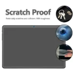 2 Pieces Anti-Scratch Ultra Clear Screen Protector Tempered Glass For BMAX MaxPad I9 Plus Tablet 10.1 Tablet Accessory Film - Image 5
