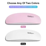 Mini UV LED Nail Lamp 6 LED Gel Nail Polish Dryer Convenient USB Interface Folding Design Manicure UV Curing Light - Image 3