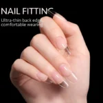 120Pcs Full Cover Press On Nail Tips Stiletto Almond Square Coffin French False Fake Soak Off Gel Nail Extension Tips Capsule - Image 6