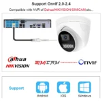 4K 8MP 5MP 4MP POE Surveillance Camera IP Onvif H.265 48V Audio Dome HD Color Night Vision CCTV Video Security Camera For NVR - Image 5