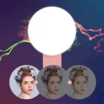 Mobile Phone Fill Flash Lens Ring Light Lamp Portable Clip Three Stop Dimming Mini Durable Practical 10 LED Selfie Ring Beauty - Image 2