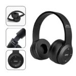P47 Foldable Wireless Bluetooth 50 HIFI Stereo Bass Headphones for Music Gaming Kids Girls Smartphone Audio Earphones Device - Image 4