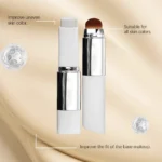 2-in-1 Color-Changing Foundation Stick Full Coverage Lightweight Moisturize Finish Base Makeup Dual-Ended with Detachable Brush - Image 5