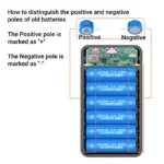 6*18650 Power Bank Battery Box Holder Dual USB Type C Charge Shell With camping lights for iPhone Huawei 18650 Battery Cases - Image 4