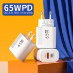 65W GaN USB C Fast Charger QC3.0 EU/US Plug Phone Charger Adapter For iPhone Samsung Xiaomi Quick Charging Type C Wall Charger - Image 5