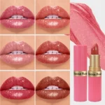 Pearlescent Pink Glitter Velvet Lipstick Metallic Waterproof Long Lasting Matte Shimmer Diamond Lipstick Women Makeup Cosmetic - Image 2