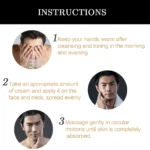 Men's Retinol Collagen Face Cream Skincare Moisturizing Brightening Hydrating Smooth Wrinkles Firming Facial Men Skin Care - Image 5