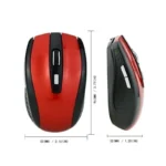 Portable 2.4G Wireless Mouse Optical 6 Buttons 1200DPI Mice For Computer PC Laptop Game Mouse - Image 3