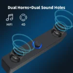 PC Soundbar Wired and Wireless Bluetooth Speaker USB Powered Soundbar for TV Pc Laptop Gaming Home Theater Surround Audio System - Image 6