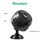 A9 Mini Surveillance Cameras With Wifi 1080P HD Mini Camera Sensor Night Vision Camcorder Web Video Surveillance Smart Life Home - Image 5