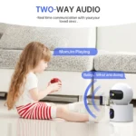 Lenovo 4K IP Camera 5G WiFi Dual Lens Smart Home Auto Tracking CCTV Camera Wireless Surveillance Camera Security Baby Monitor - Image 4