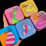 Kaleidos Space Age Chameleon Diamond Highlighter & Eyeshadow Palette Luminous Shimmer Face Makeup - Image 2