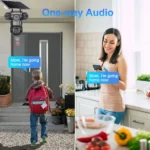 Solar Camera 4G Sim Outdoor 3 Lens 3 Screen 10X Zoom PIR Human Detect Cameras Waterproof Night Vision CCTV Security Protection - Image 5