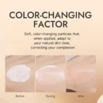 White Foundation Makeup High Coverage Waterproof Color Change brigh CC Cream Face Concealer BB Cream Korean Makeup Base Cosmetic - Image 2