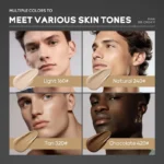 Men's BB Cream-Full Coverage Long-Lasting Waterproof Men's Concealer Natural Color Suitable for Gifts for Men's Christmas Gifts - Image 6