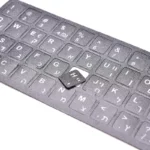 NEW Hebrew White Letters Keyboard Stickers Keyboard Button Alphabet Stickers Laptop Desktop Computer Keyboard Protective Film - Image 5