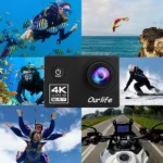 Action Camera Ultra HD 4K30FPS 16.0MP Wi-Fi 2.0" Screen 170D DVR Webcam Underwater 30M Helmet Video Recording Sport Camera - Image 6