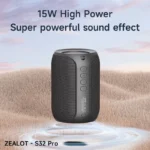 Zealot S32 pro Bluetooth Wireless Outdoor Portable Subwoofer Speaker Waterproof IPX6 Dual Pairing 3600mAh Wireless Speaker - Image 6