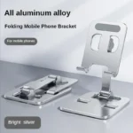 Universal All Aluminum Alloy Portable Tablet Holder For iPad Holder Tablet Stand Mount Adjustable Flexible Mobile Phone Stand - Image 4