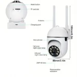 A7 Wireless Monitoring Camera 360 degree intercom 1080P Home Security Camera Remote HD Night Vision Camera Monitor Smart Home - Image 5