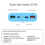 25W Battery Charge Storage Box Dual USB Micro Type C 18650 Power Bank Shell PD QC3.0 Quick Charge For Smartphone Without Battery - Image 5
