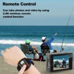 4K Action Camera with 120° Wide - Angle + WiFi - APP Control, Capable of Shooting in Scenes like Diving and Skiing - Image 2