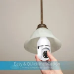 4G WiFi IP Camera E27 Bulb Cam 3MP Wireless Baby Monitor AI Tracking Security Video Surveillance Pet Cam SmartLife Indoor - Image 5