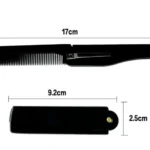 Foldable Combs Portable Travel Folding Head Hair Beard plastic Comb Fashion Men Women Handmade Massage Hair Brush with Clip - Image 5